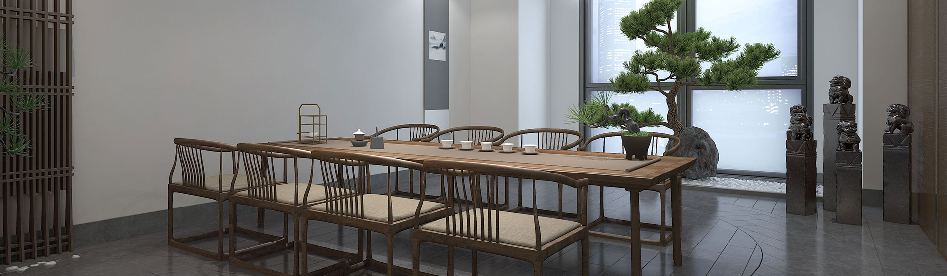 融入園林景觀設(shè)計(jì)手法的極簡禪意茶室設(shè)計(jì)